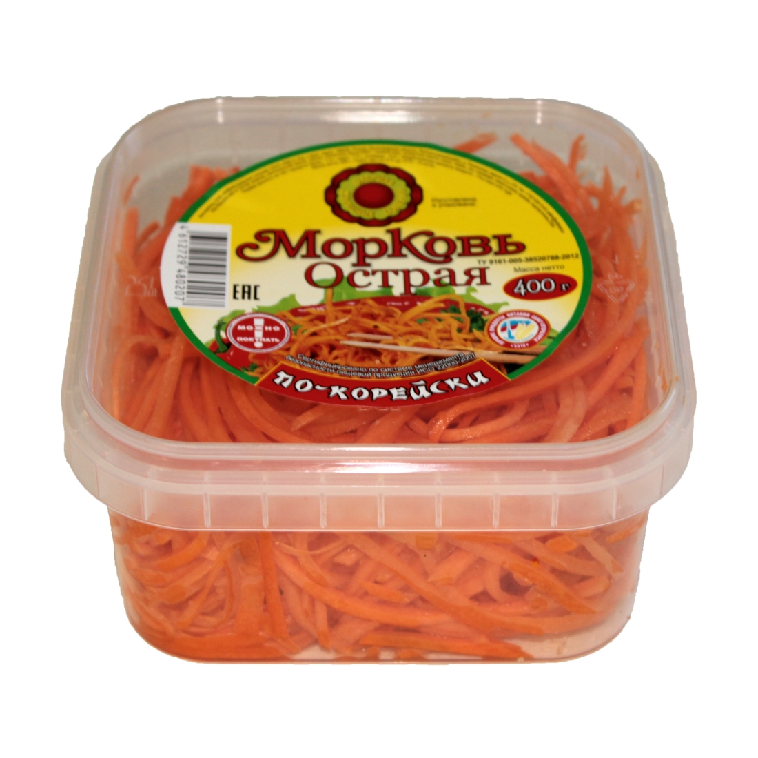 

Морковь ФДС по-корейски острая 400 г