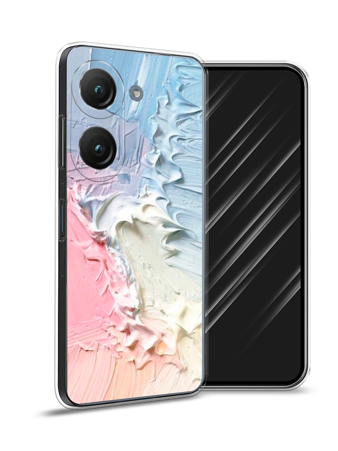 

Чехол Awog на Asus ZenFone 9 "Фруктовое мороженное", Голубой;розовый;желтый, 44950-3