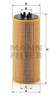 

Фильтр масляный двигателя MANN-FILTER HU12110X, HU12110X