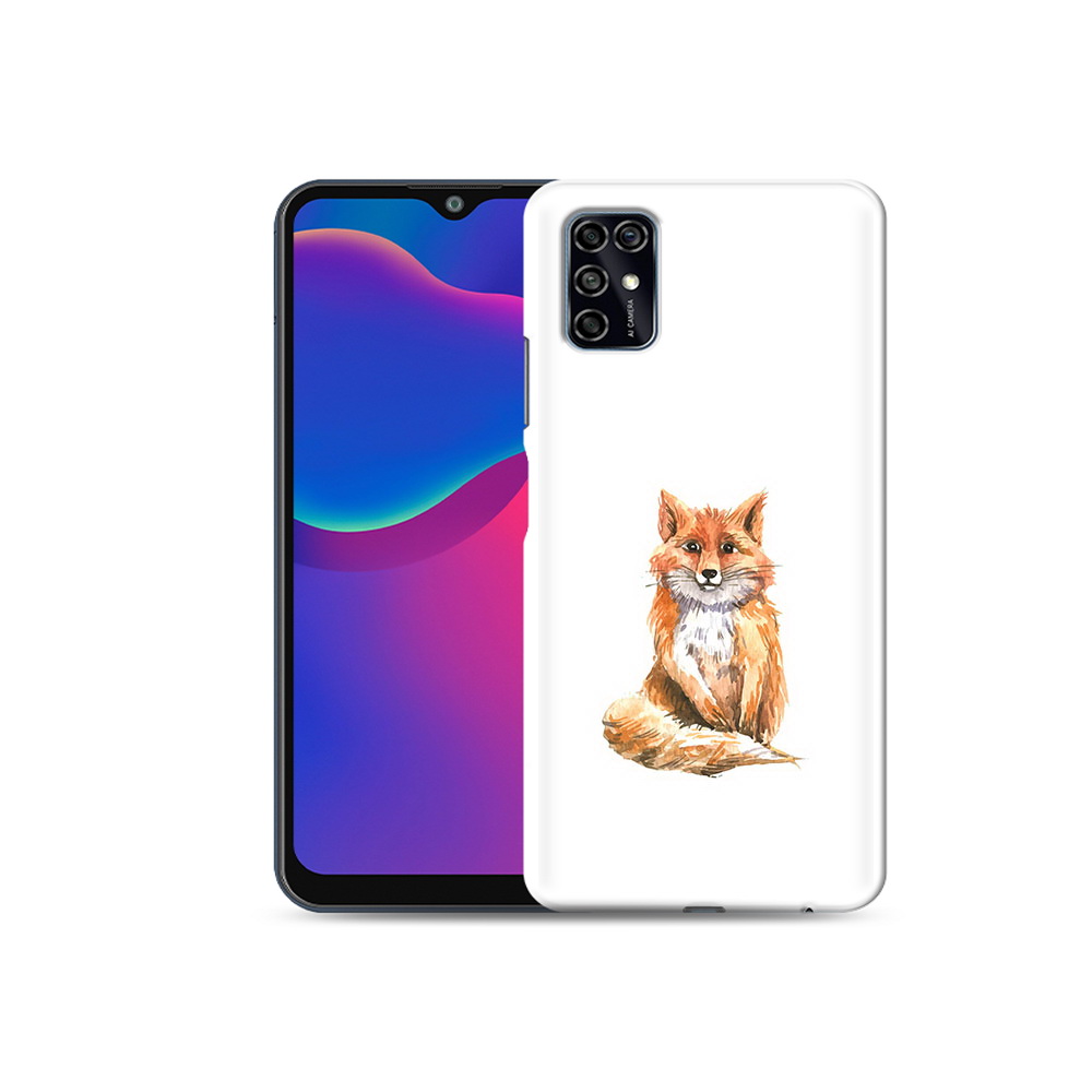 

Чехол MyPads Tocco для ZTE Blade V2020 Smart детская лиса (PT156449.459.320), Прозрачный, Tocco