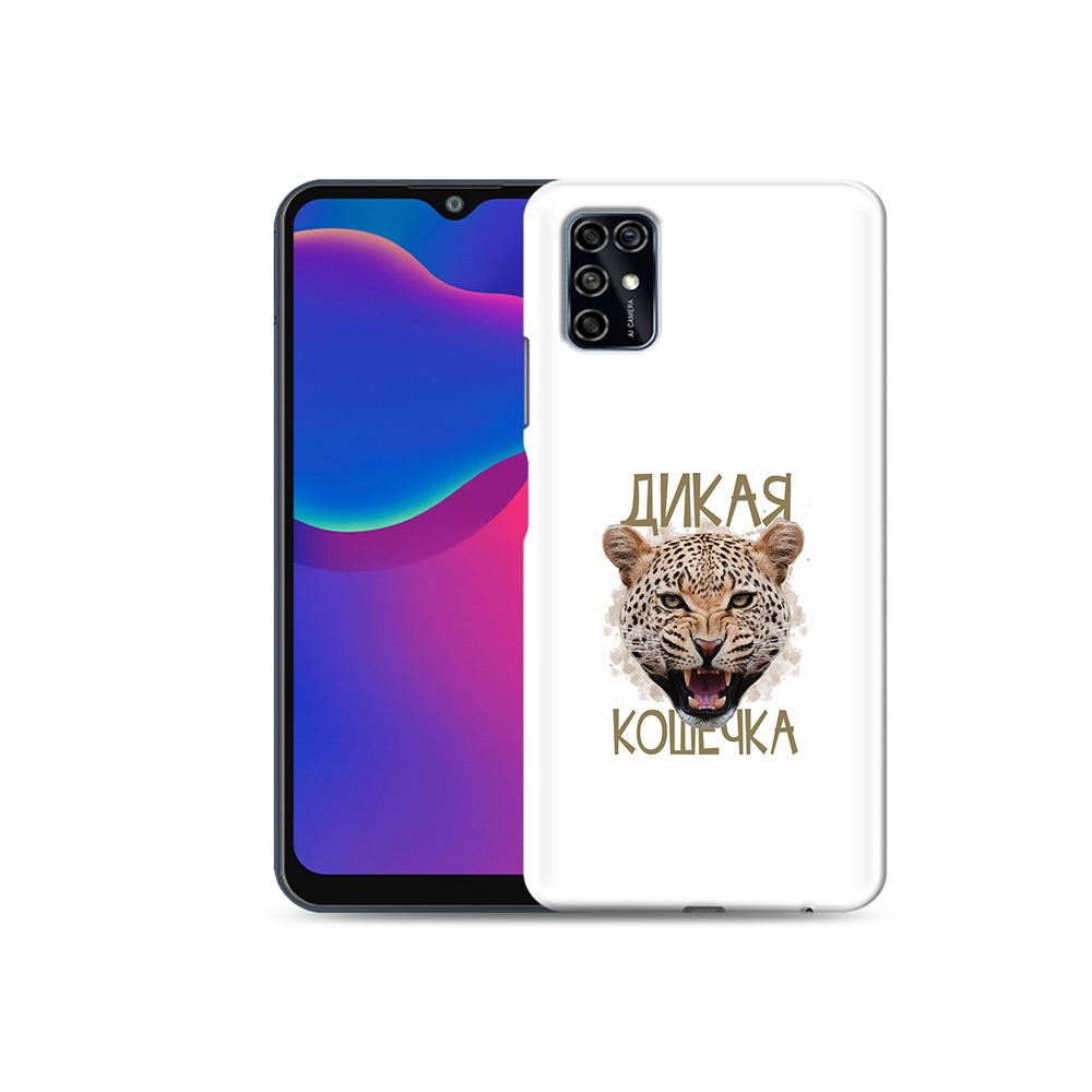 

Чехол MyPads Tocco для ZTE Blade V2020 Smart дикая кошечка (PT156449.459.324), Прозрачный, Tocco