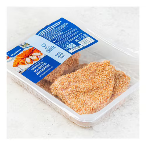 

Шницель из филе индейки ВкусВиллАйс замороженный 400 г