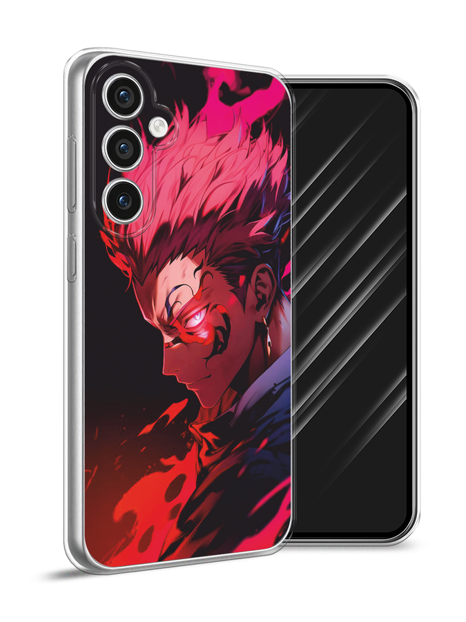 

Чехол Awog на Samsung Galaxy S23 FE 5G "Взгляд Сукуны", Розовый;красный;черный, 2108450-1