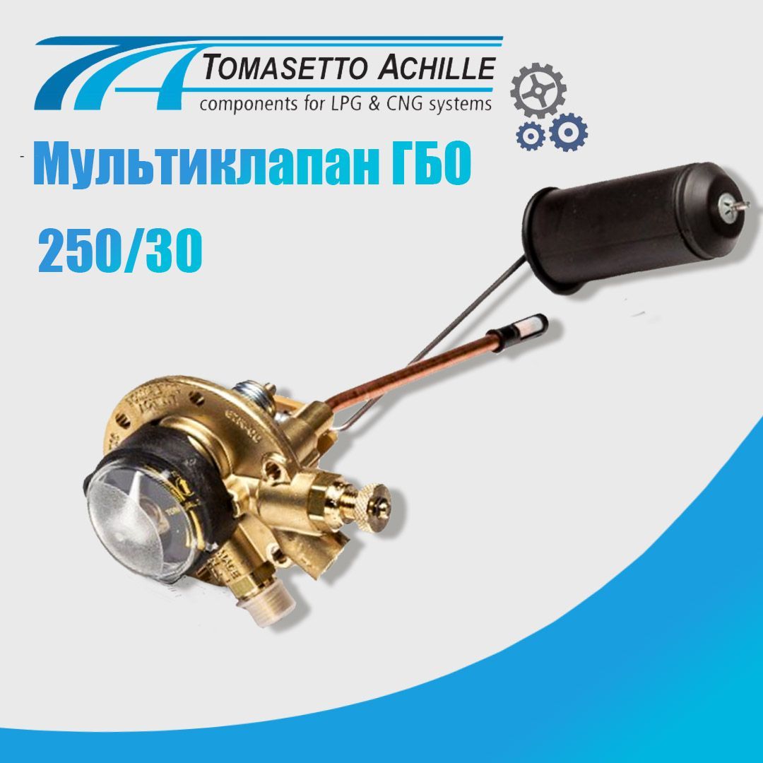 

Мультиклапан ГБО TOMASETTO 250-30 Sprint Класс A