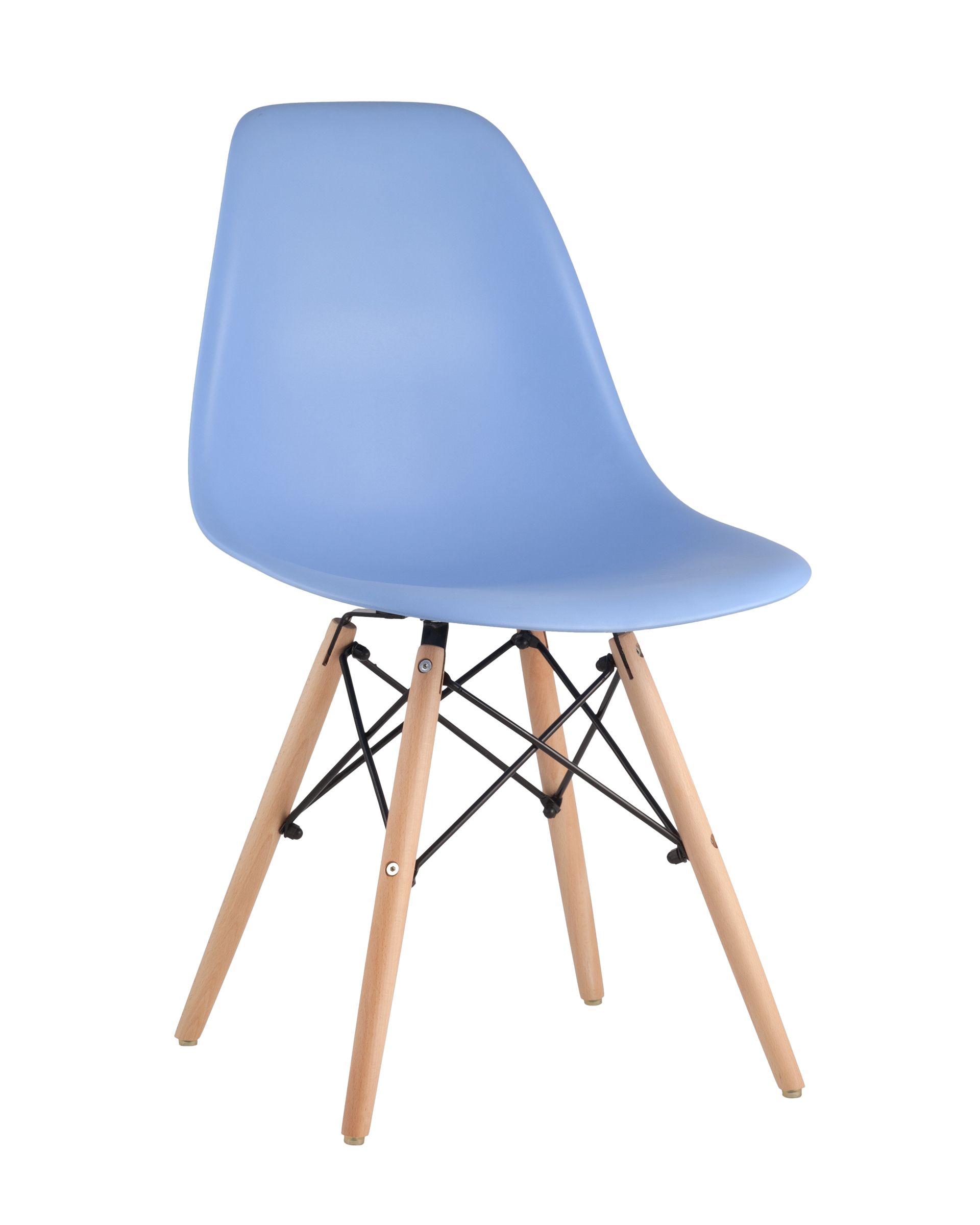 

Комплект стульев 4 шт. Stool Group Eames DSW, голубой, Eames DSW (4 шт.)