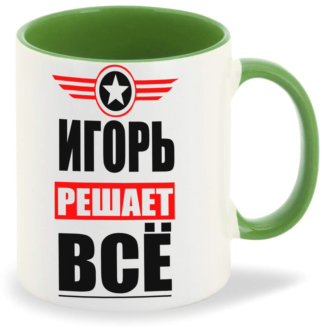 

Кружка CoolPodarok ИГОРЬ решает все