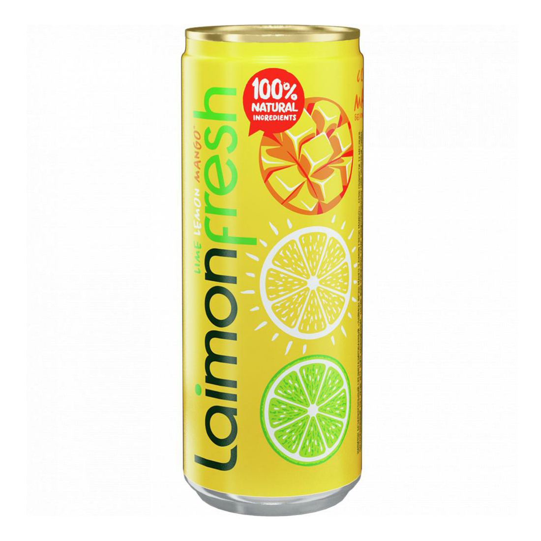 

Газированный напиток Laimon Fresh Mango 0,33 л