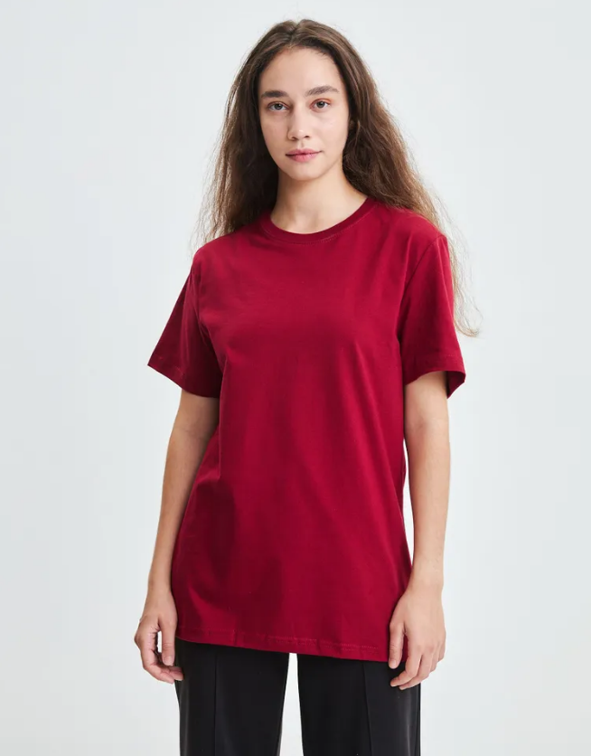 

Футболка унисекс Тайга. Сибирская марка одежды ЭХО красная XXXL, Красный, ЭХО