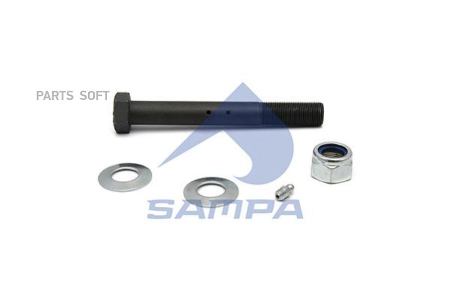 

Sa080.603 Р/К Пальца Рессоры (Мр)20X44.5X97/104 Палец+Гайка+Шайба+Масленкаrvi Manager/Maxt