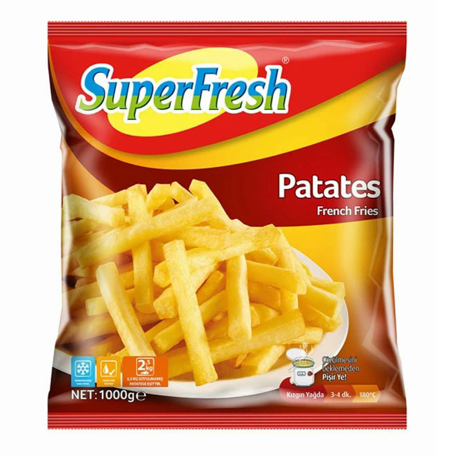 

Картофель фри Super Fresh French Fries замороженный 1 кг
