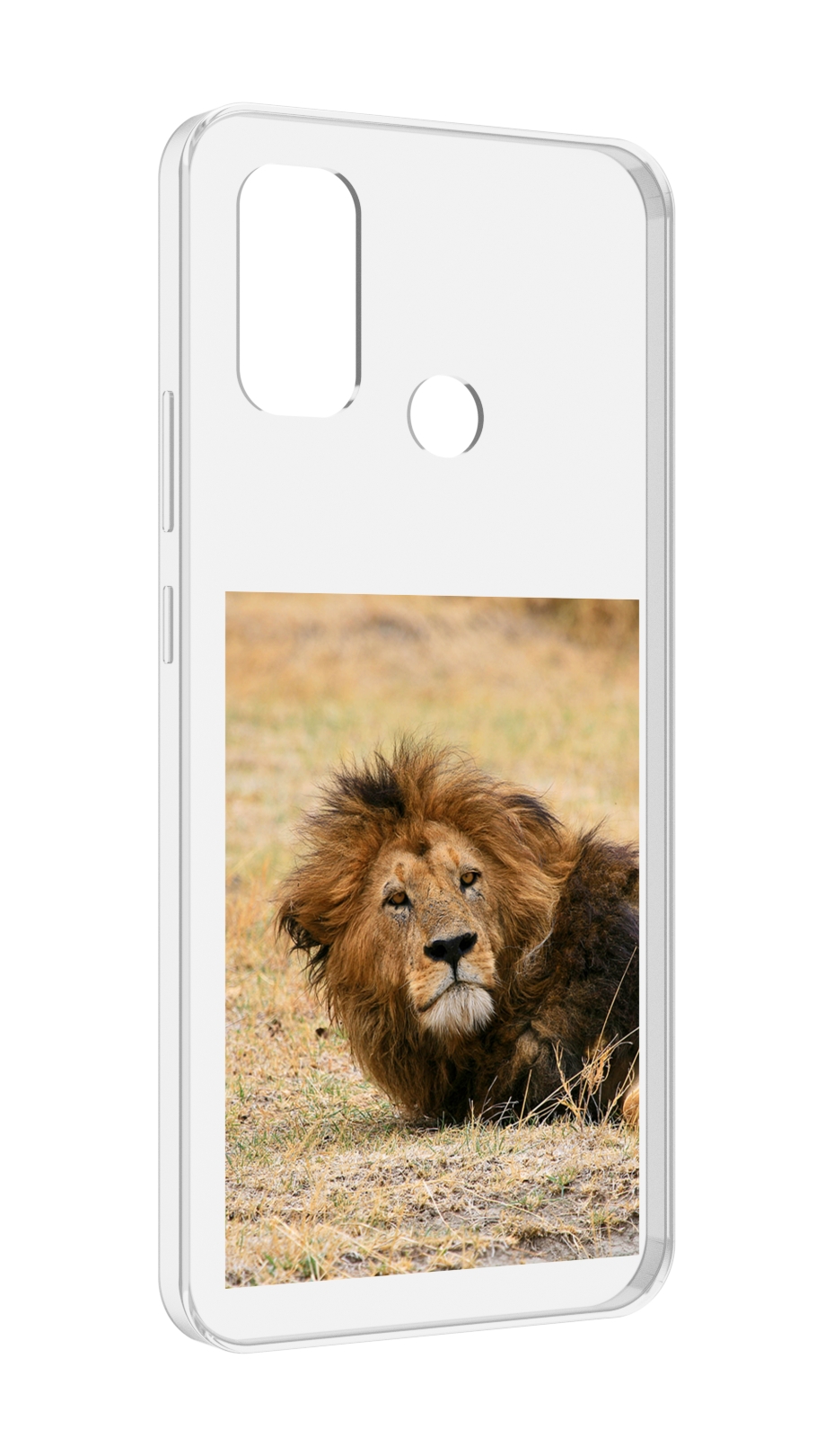 

Чехол MyPads Лев-лежит мужской для UleFone Note 10P/Note 10, Прозрачный, Tocco