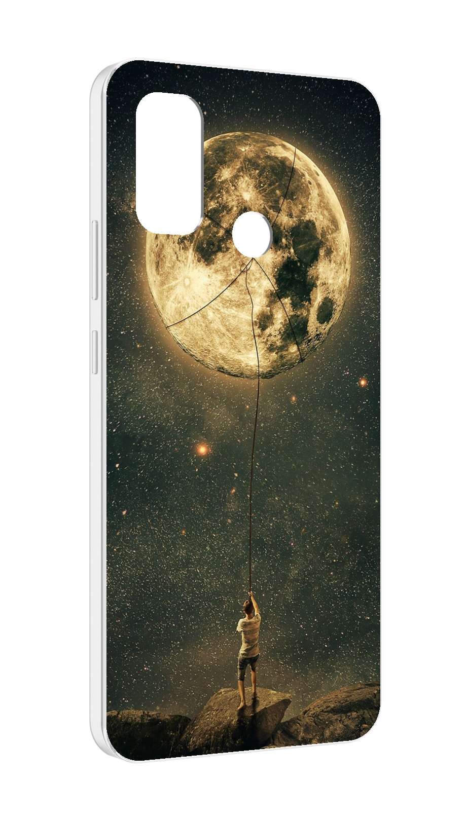 

Чехол MyPads Луна-светит для UleFone Note 10P/Note 10, Прозрачный, Tocco