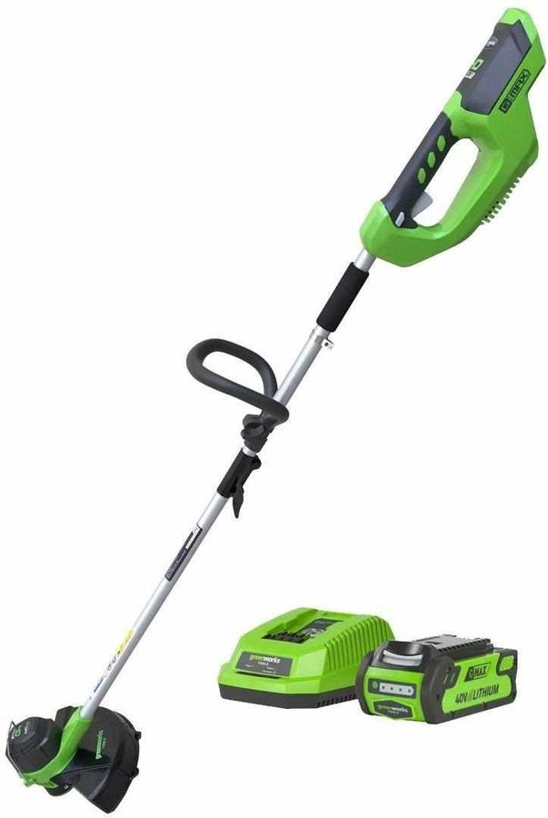 

Триммер электрический GREENWORKS G40LTK6, разборная штанга [2101507uf], G40LTK6