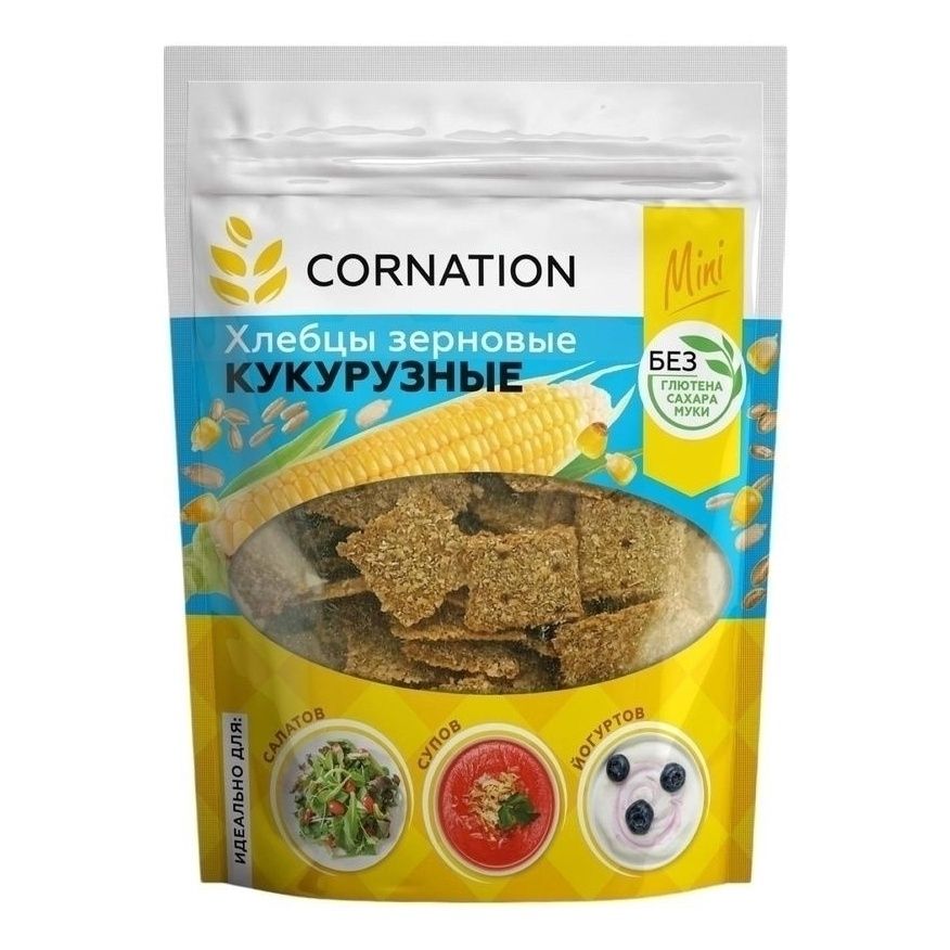 

Хлебцы зерновые Cornation Кукурузные 150 г