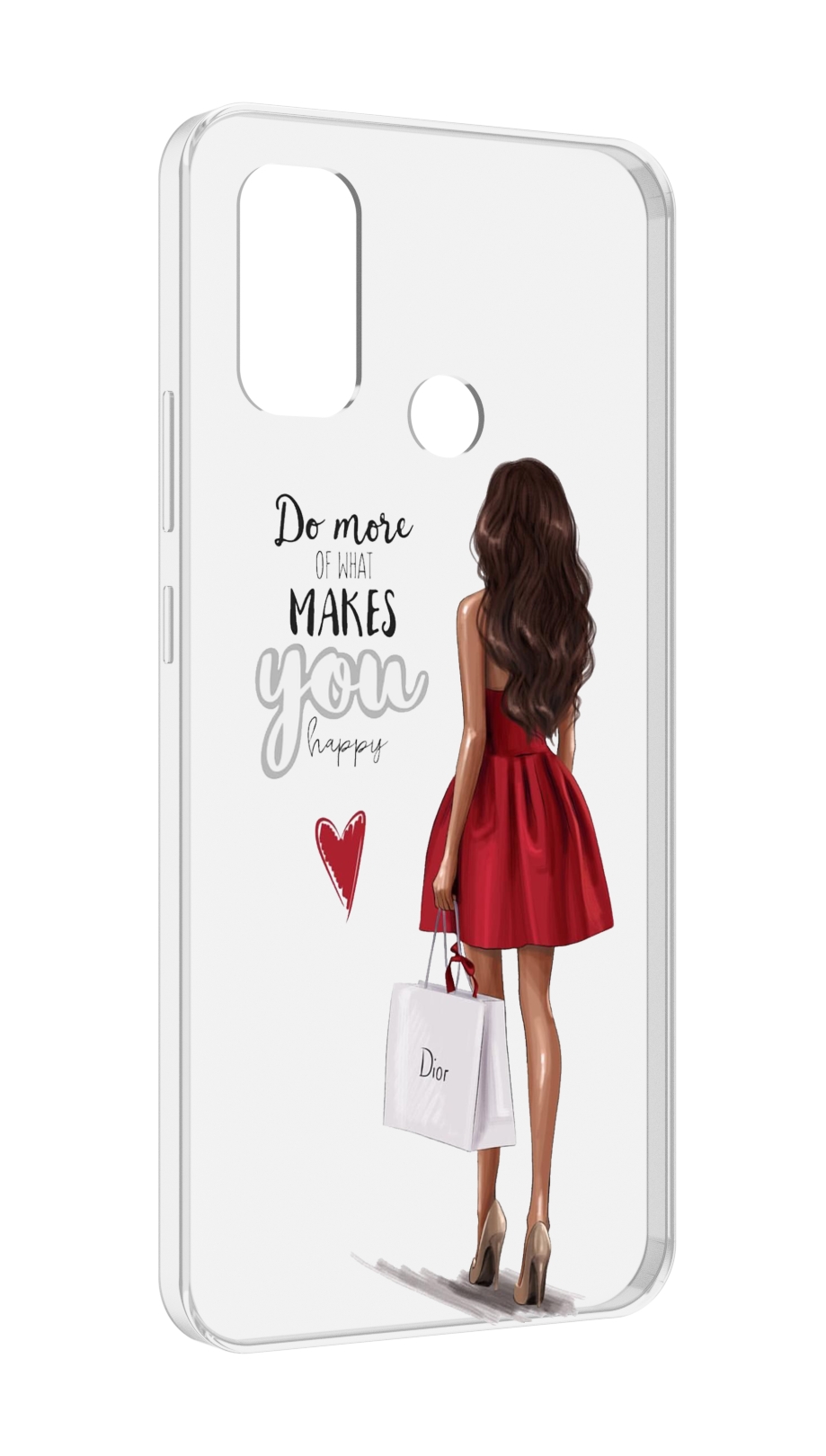 

Чехол MyPads Маленькие-радости женский для UleFone Note 10P/Note 10, Прозрачный, Tocco
