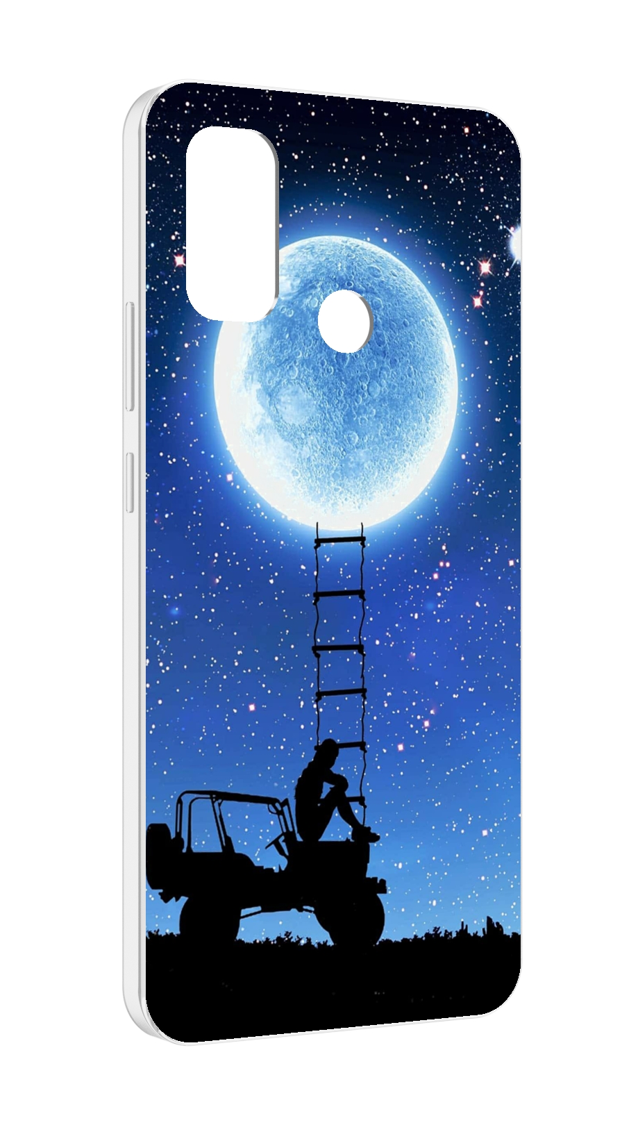 

Чехол MyPads Машина-на-лун для UleFone Note 10P/Note 10, Прозрачный, Tocco