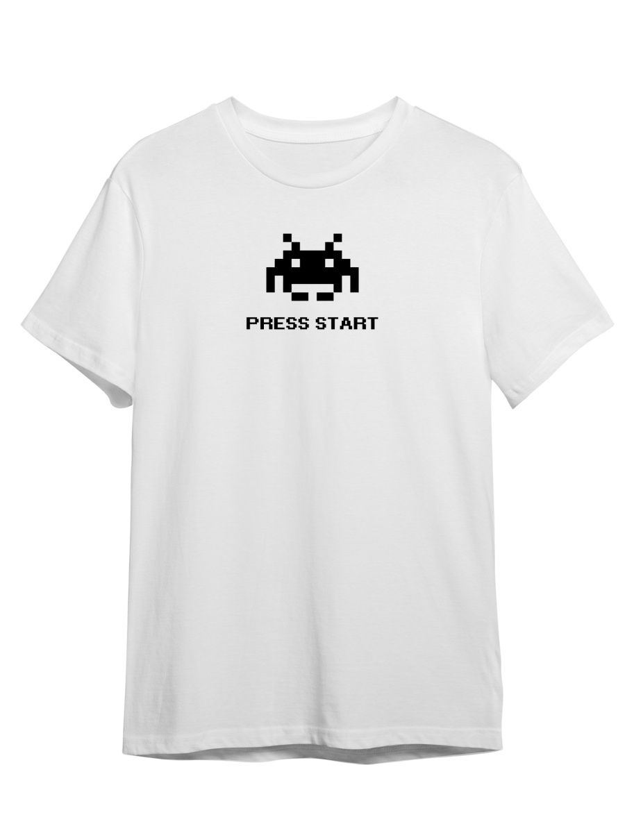 

Футболка унисекс Каждому Своё Space invaders/Космические захватчики/Pixel GMRT2 белая 3XL, "Space invaders/Космические захватчики/Pixel" GMRT2