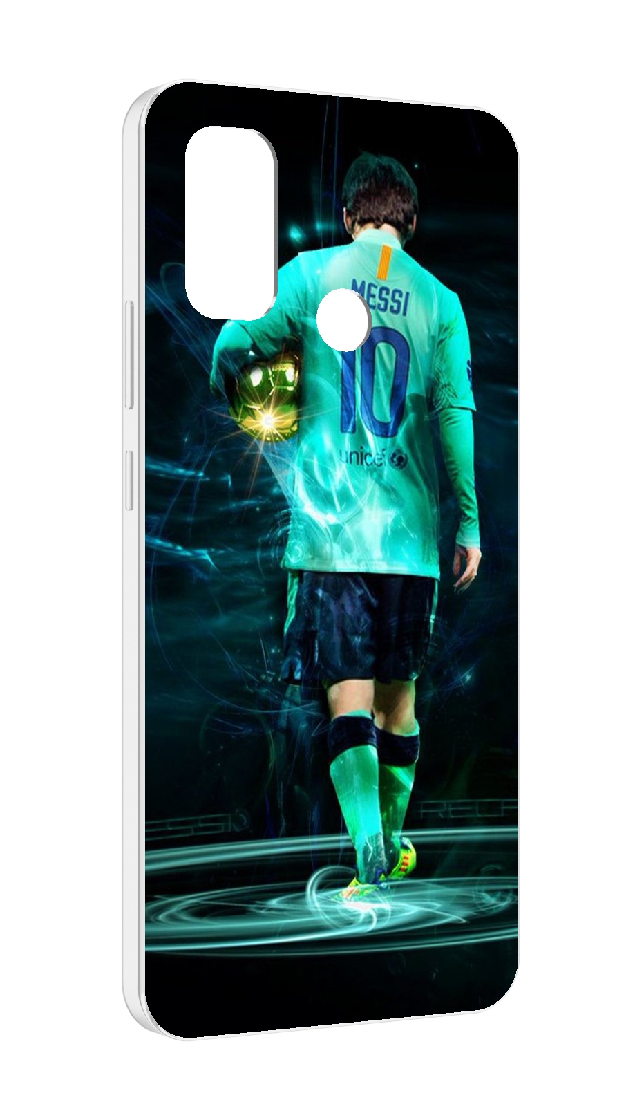 

Чехол MyPads Месси мужской для UleFone Note 10P/Note 10, Прозрачный, Tocco
