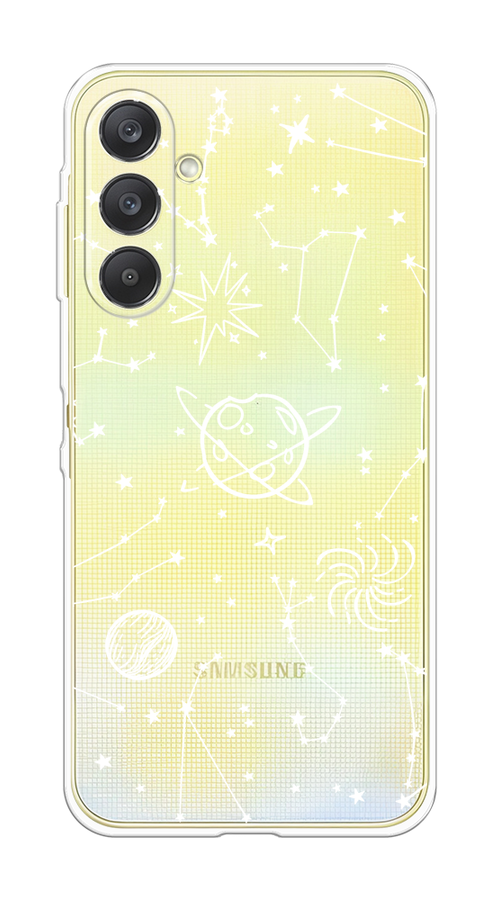 

Чехол на Samsung Galaxy A26 5G Планеты в космосе, Белый, 2110750-1