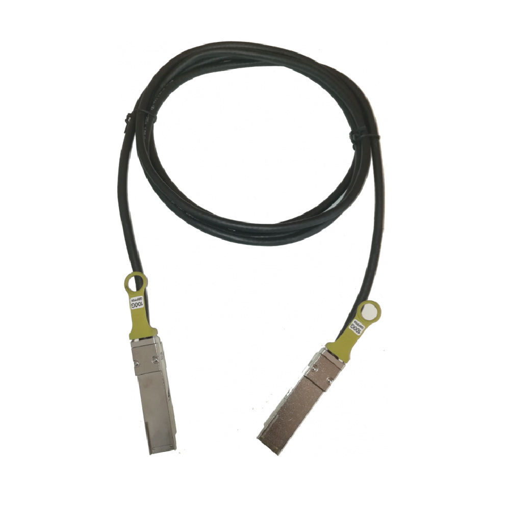 

Кабель Huawei QSFP28 - QSFP28 вилка-вилка 2м (04052182), Черный