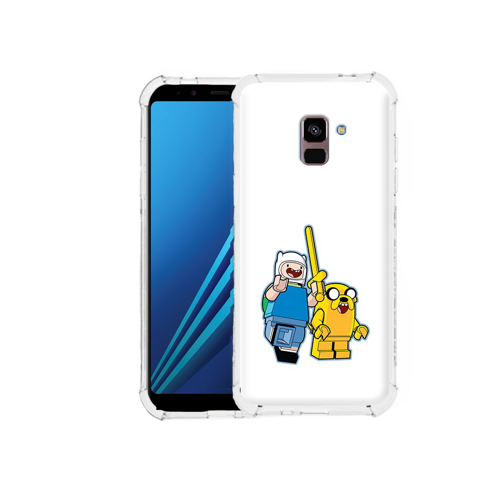 

Чехол MyPads Tocco для Samsung Galaxy A8 Plus время приключений лего (PT119249.593.274), Tocco