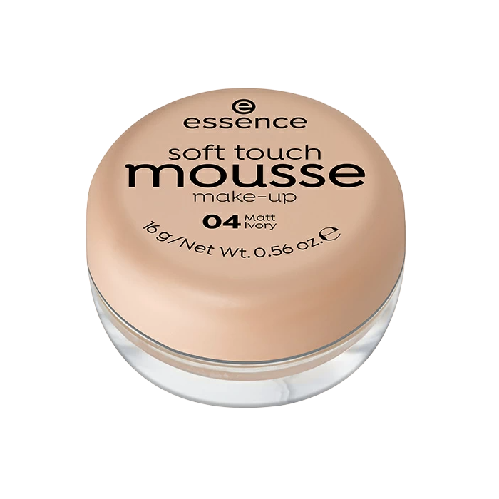 

Мусс Essence Soft Touch Mousse Make-up 04 слоновая кость матовый 16 г