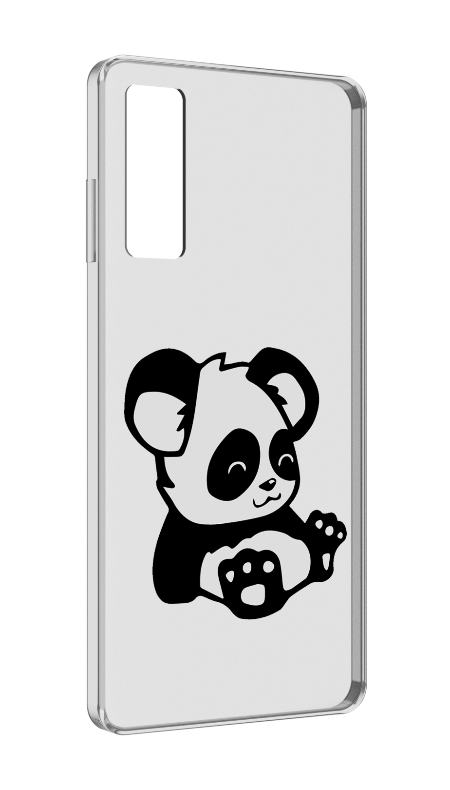 

Чехол MyPads панда-детеныш детский для TCL 20 5G, Прозрачный, Tocco