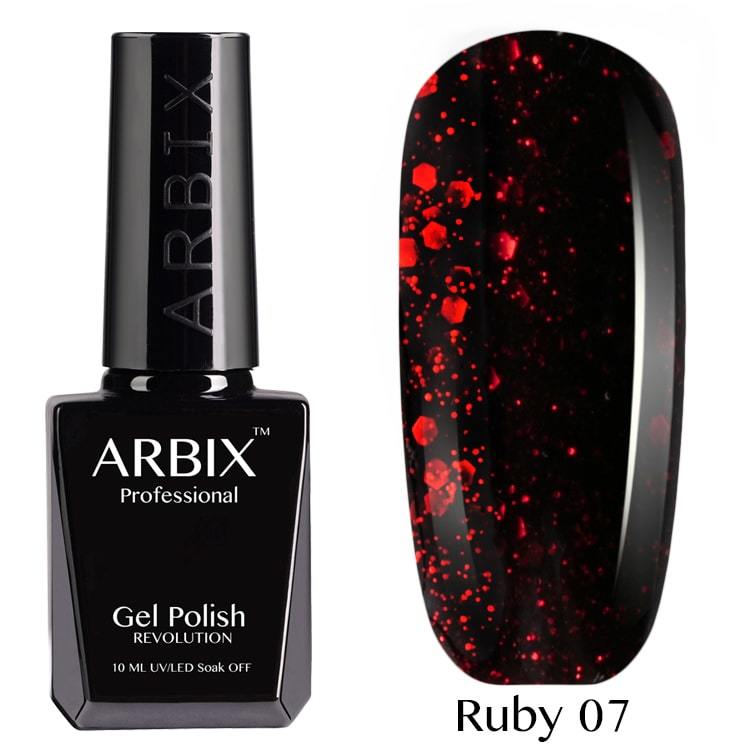 

Гель-лак Arbix Ruby 07 Ночной Мегаполис 10 мл