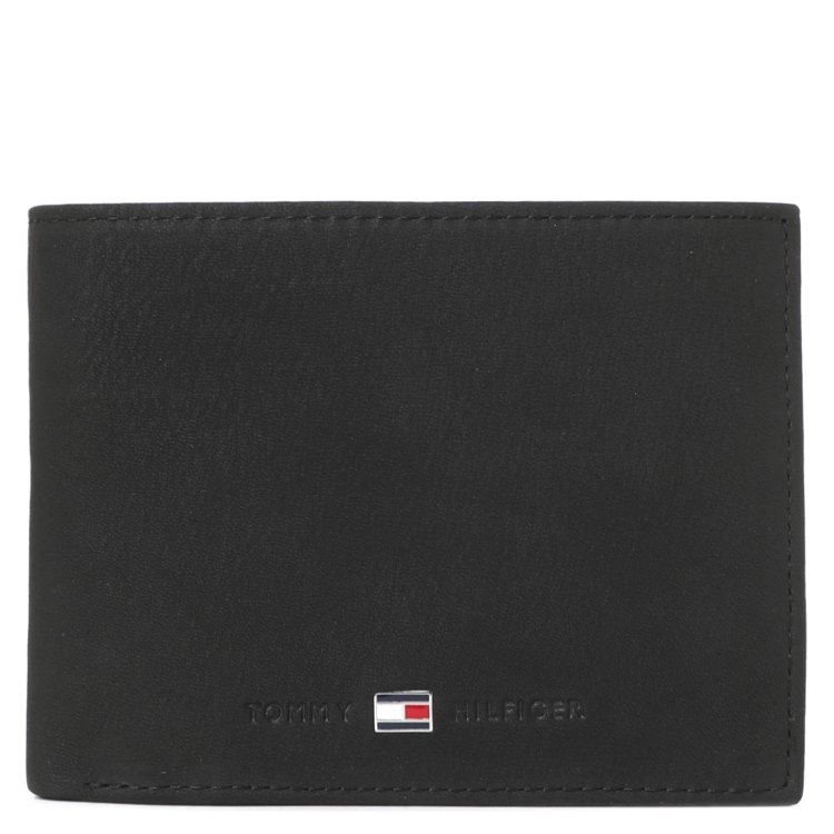 

Портмоне мужское Tommy Hilfiger AM0AM00659 черное, 9x12x2 см, Черный, AM0AM00659