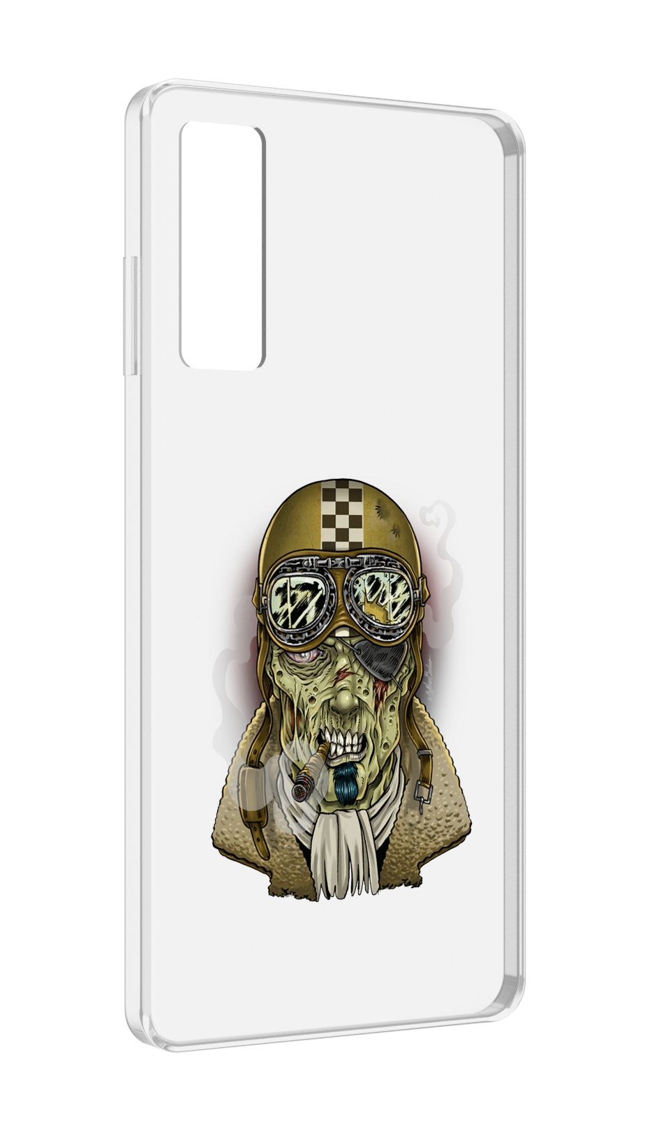 

Чехол MyPads военный зомби для TCL 20 5G, Прозрачный, Tocco