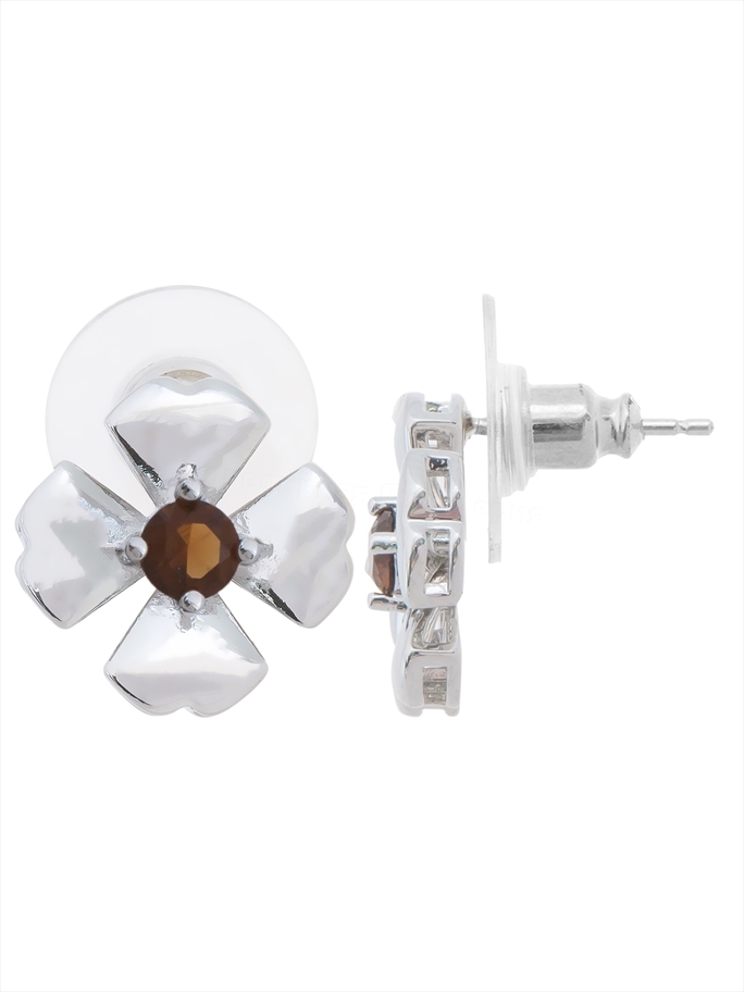 

Серьги из бижутерного сплава Lotus Jewelry RH3044E-04Smcz, фианит, RH3044E-04Smcz