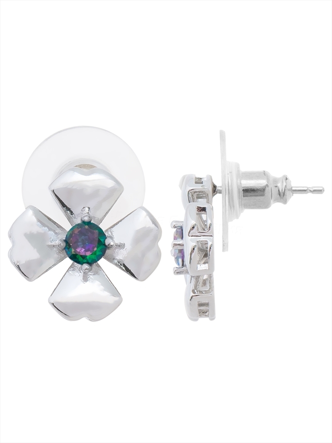 

Серьги из бижутерного сплава Lotus Jewelry RH3044E-04mcz, фианит, RH3044E-04mcz