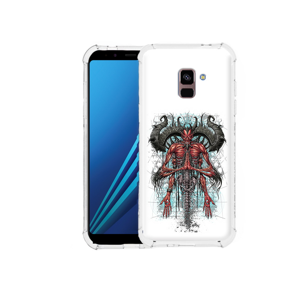 

Чехол MyPads Tocco для Samsung Galaxy A8 Plus дьявол (PT119249.593.340), Tocco