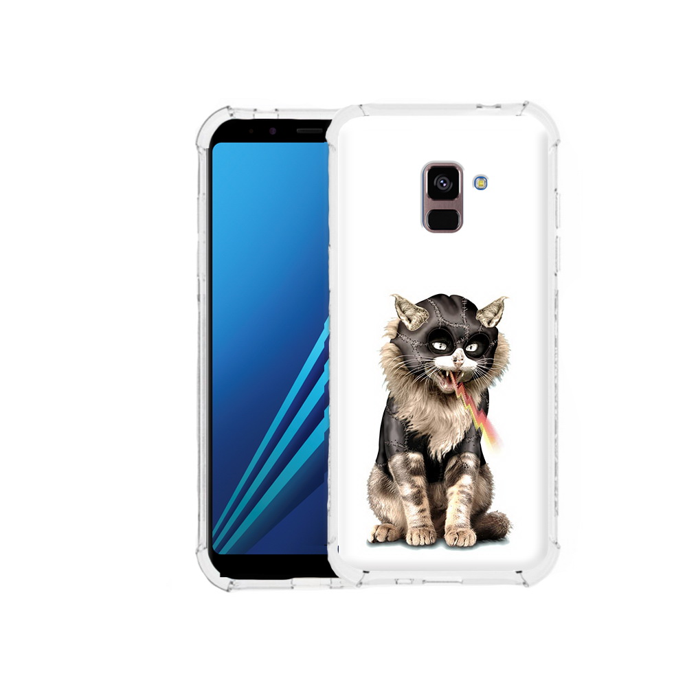

Чехол MyPads Tocco для Samsung Galaxy A8 Plus дьяволский кот (PT119249.593.341), Tocco