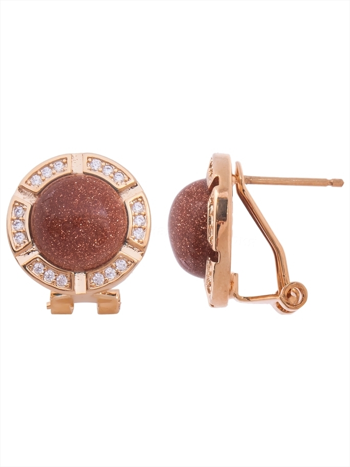 

Серьги из бижутерного сплава Lotus Jewelry 3044E-07bs-red, агат, 3044E-07bs-red