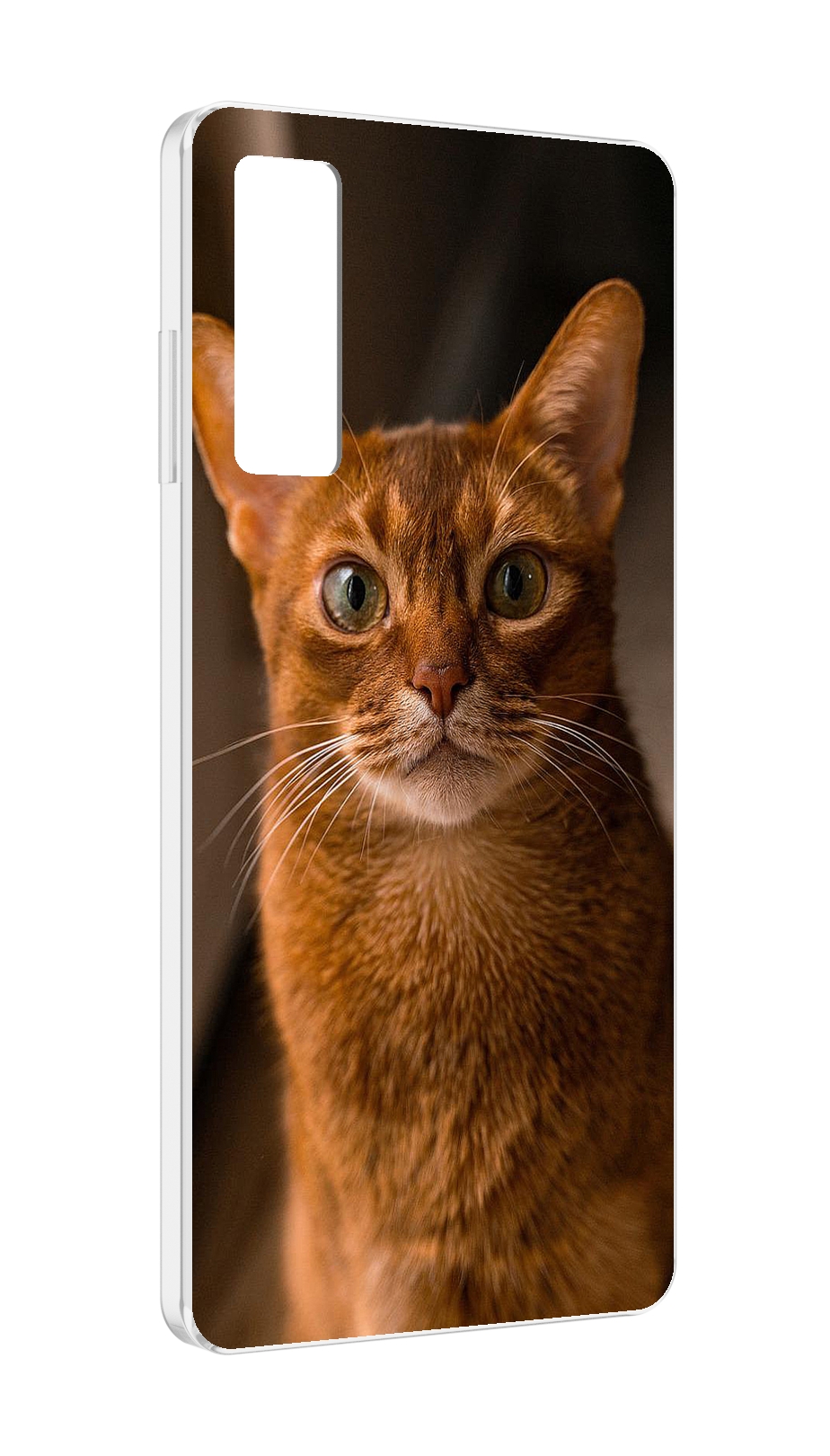 

Чехол MyPads порода кошки абисинская для TCL 20 5G, Прозрачный, Tocco