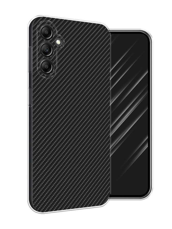 

Чехол Awog на Samsung Galaxy A15 "Черный карбон", 2108950-1