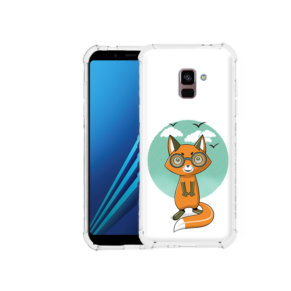 

Чехол MyPads Tocco для Samsung Galaxy A8 Plus задумчивая лиса (PT119249.593.348), Tocco
