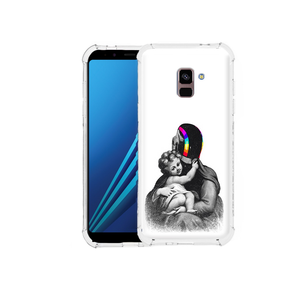 

Чехол MyPads Tocco для Samsung Galaxy A8 Plus защитник в шлеме (PT119249.593.350), Tocco