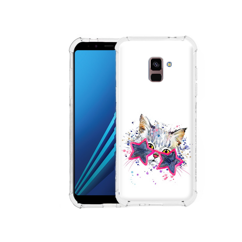 

Чехол MyPads Tocco для Samsung Galaxy A8 Plus звездные очки (PT119249.593.353), Tocco