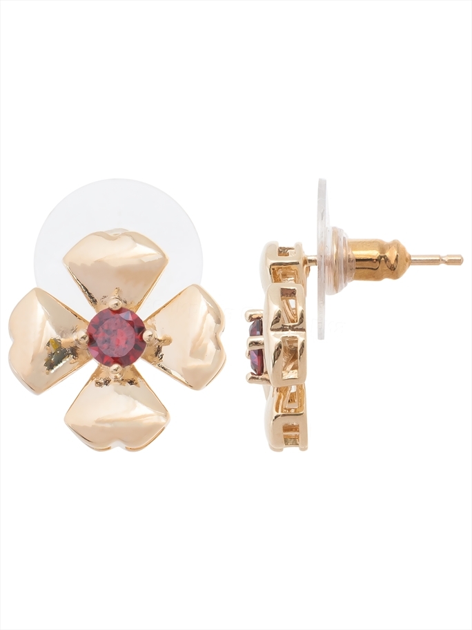 

Серьги из бижутерного сплава Lotus Jewelry 3044E-04gn, гранат, 3044E-04gn