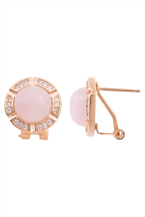 

Серьги из бижутерного сплава Lotus Jewelry 3044E-07Qpink, кошачий глаз, 3044E-07Qpink