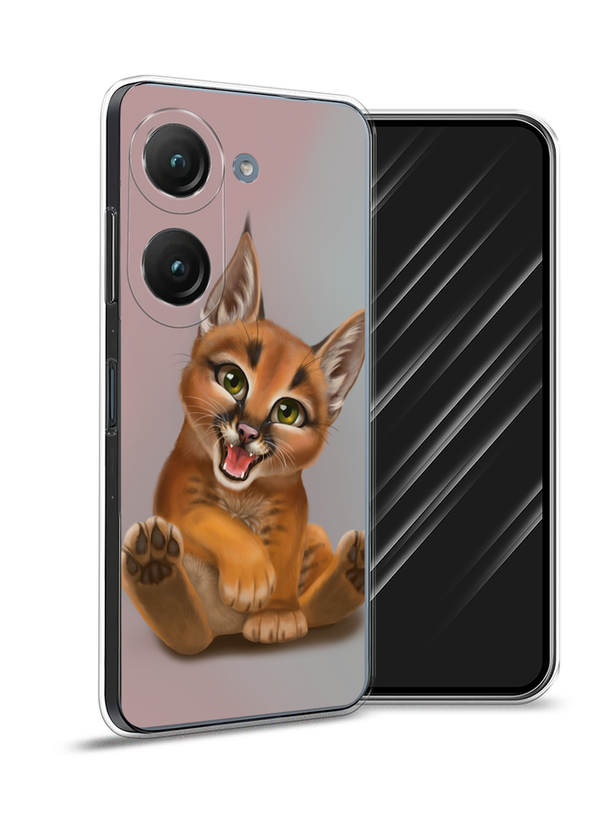 

Чехол Awog на Asus ZenFone 9 "Малыш рыси", Оранжевый;серый, 44950-1