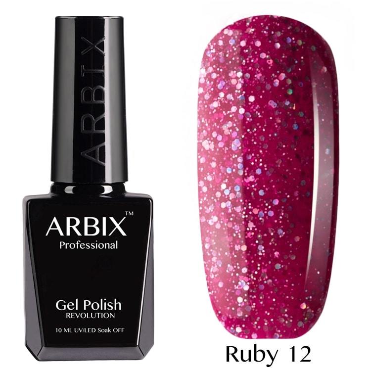 Гель-лак Arbix Ruby 12 Элексир Любви 10 мл гель лак arbix ruby 12 элексир любви 10 мл