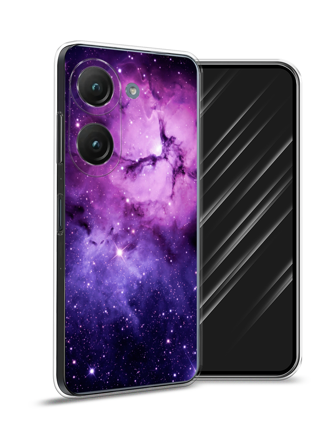 

Чехол Awog на Asus ZenFone 9 "Космос 18", Фиолетовый;черный;белый, 44950-4