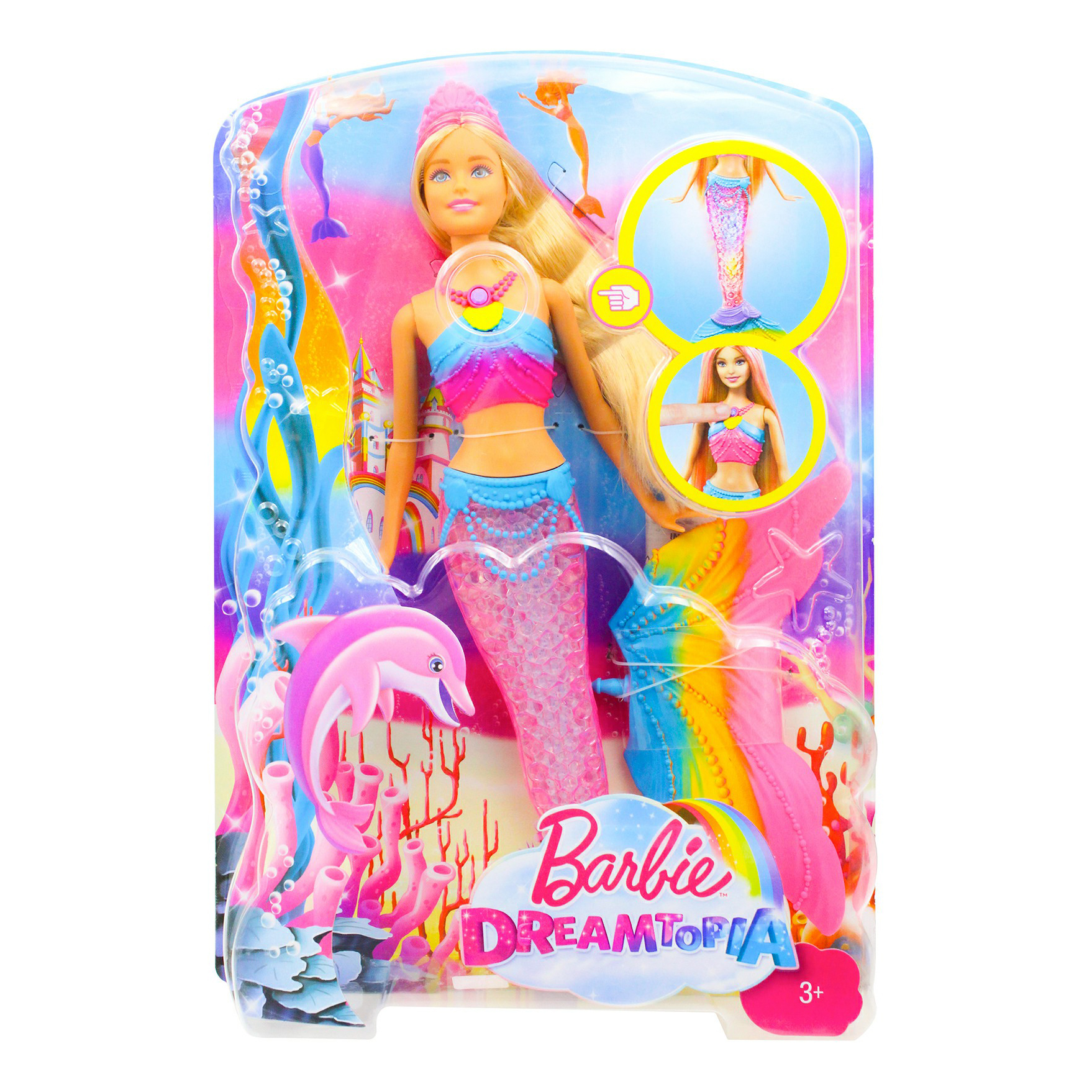 

Кукла Радужная русалка Barbie 29 см