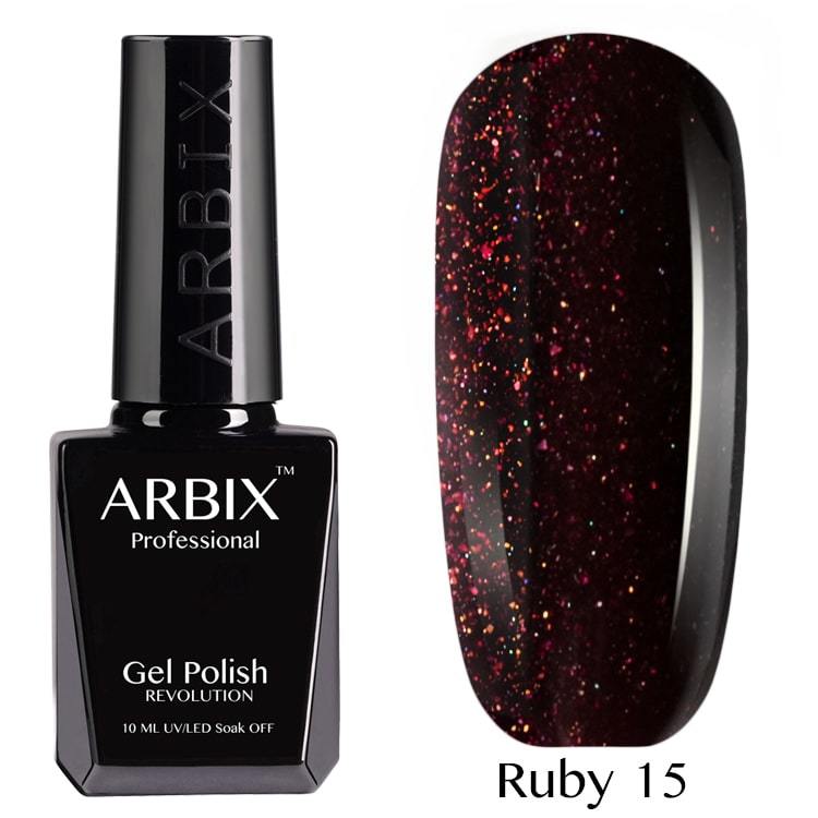 Гель-лак Arbix Ruby 15 Марракеш 10 мл