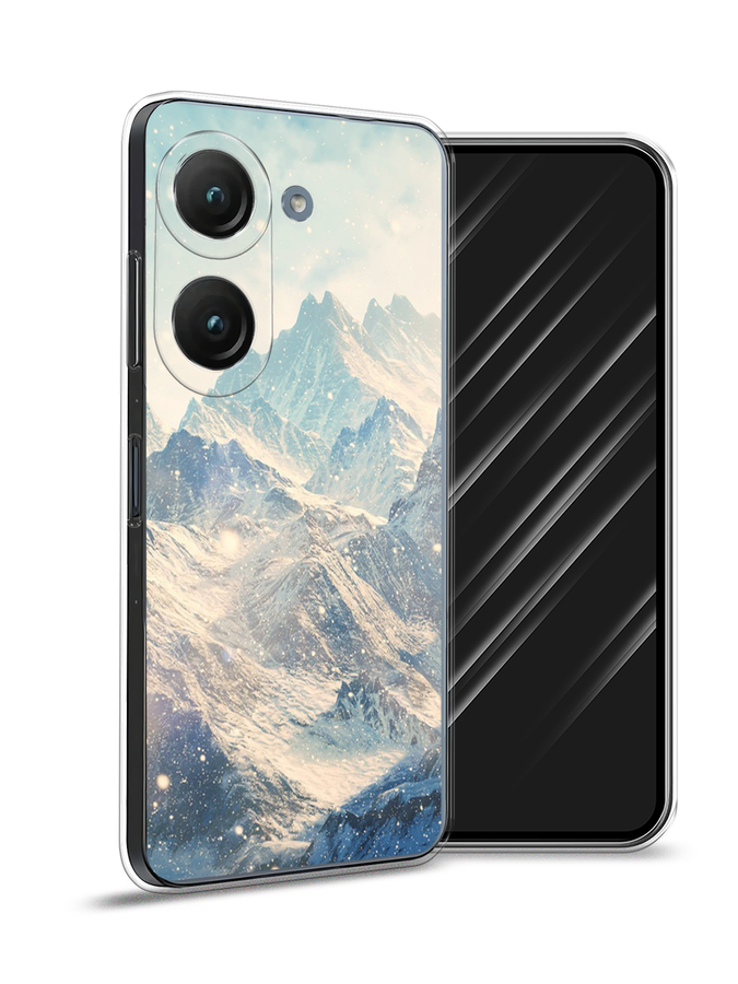 

Чехол Awog на Asus ZenFone 9 "Горы 4", Бирюзовый, 44950-4