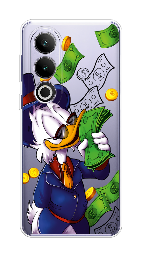 

Чехол на OnePlus Ace 3V "Scrooge McDuck with Money", Синий;зеленый;белый, 154850-1