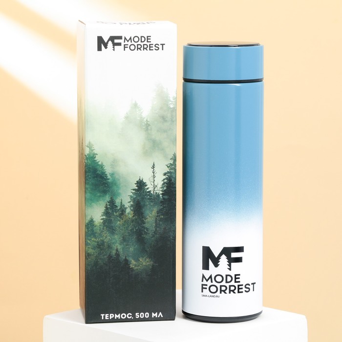 

Термос Mode Forrest, 500 мл градиент синий